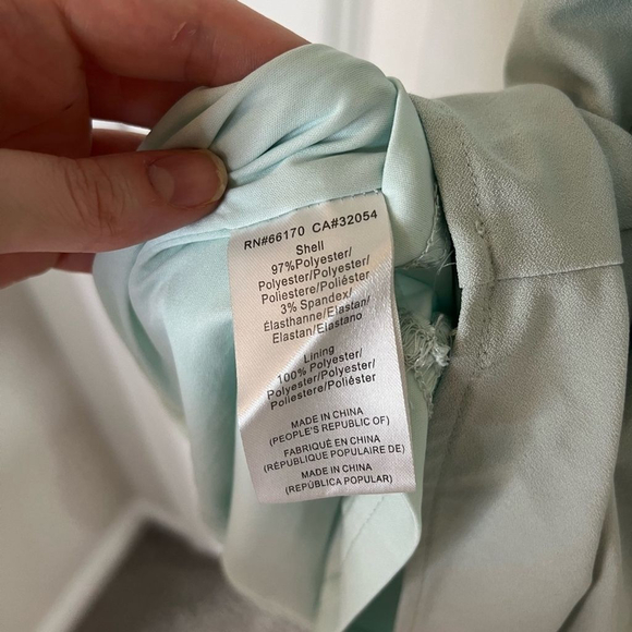 Hutch Mint Green Fringe Mini Dress - Picture 5 of 6